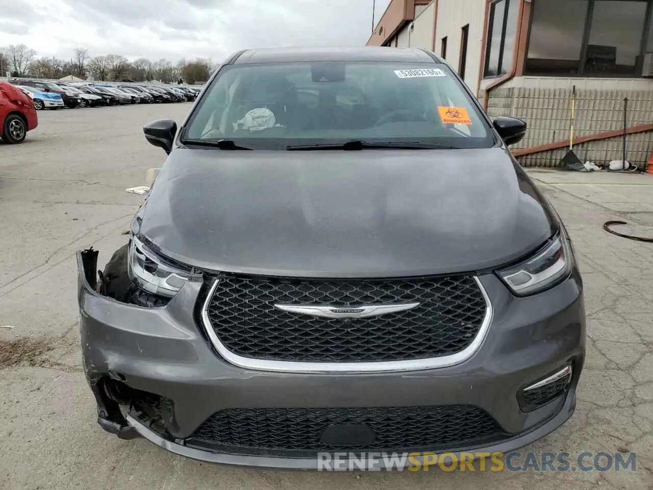 5 fotografías del automóvil dañado 2C4RC1BG6PR575203 CHRYSLER PACIFICA 2023