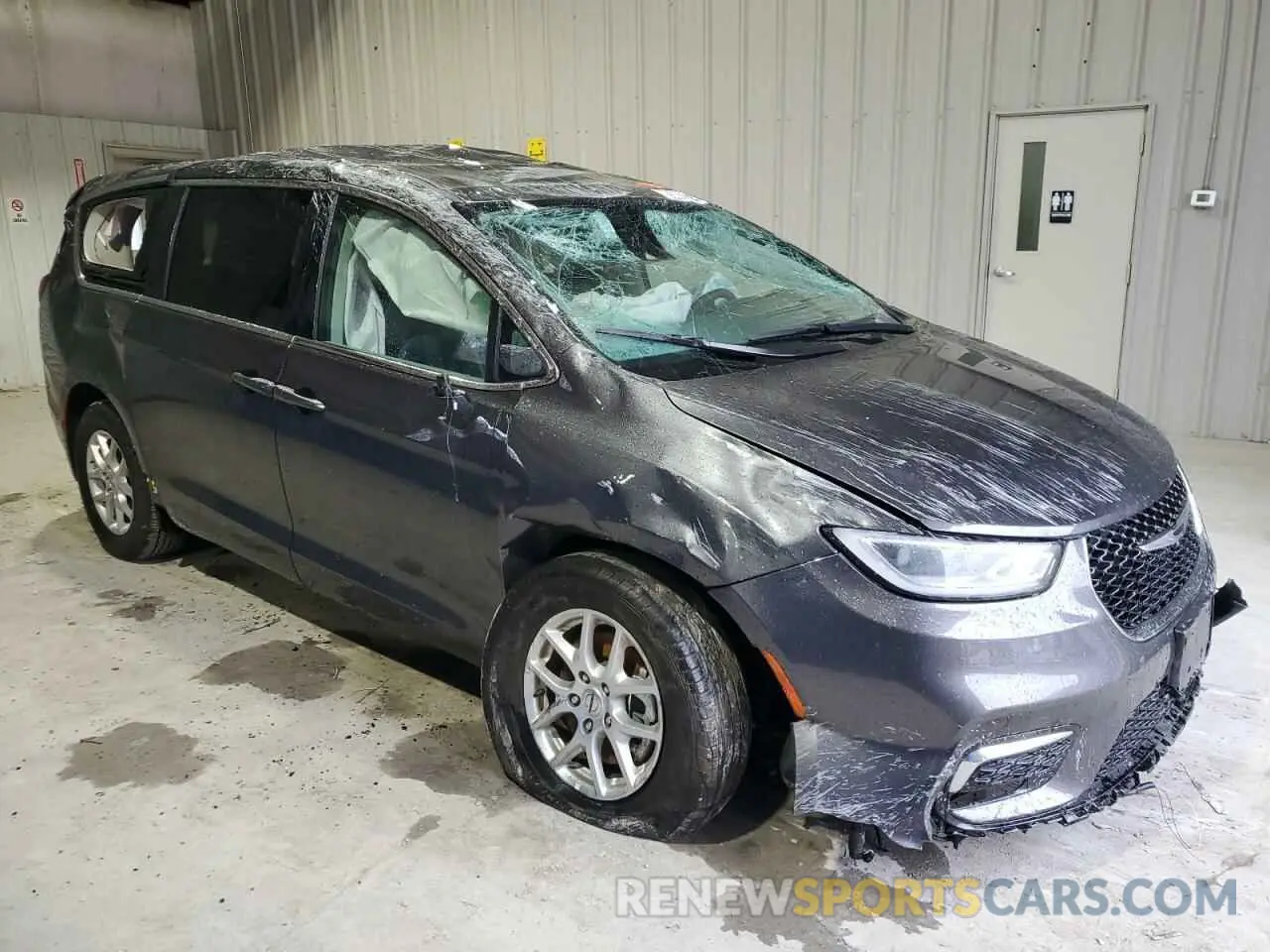 4 fotografías del automóvil dañado 2C4RC1BG6PR591479 CHRYSLER PACIFICA 2023