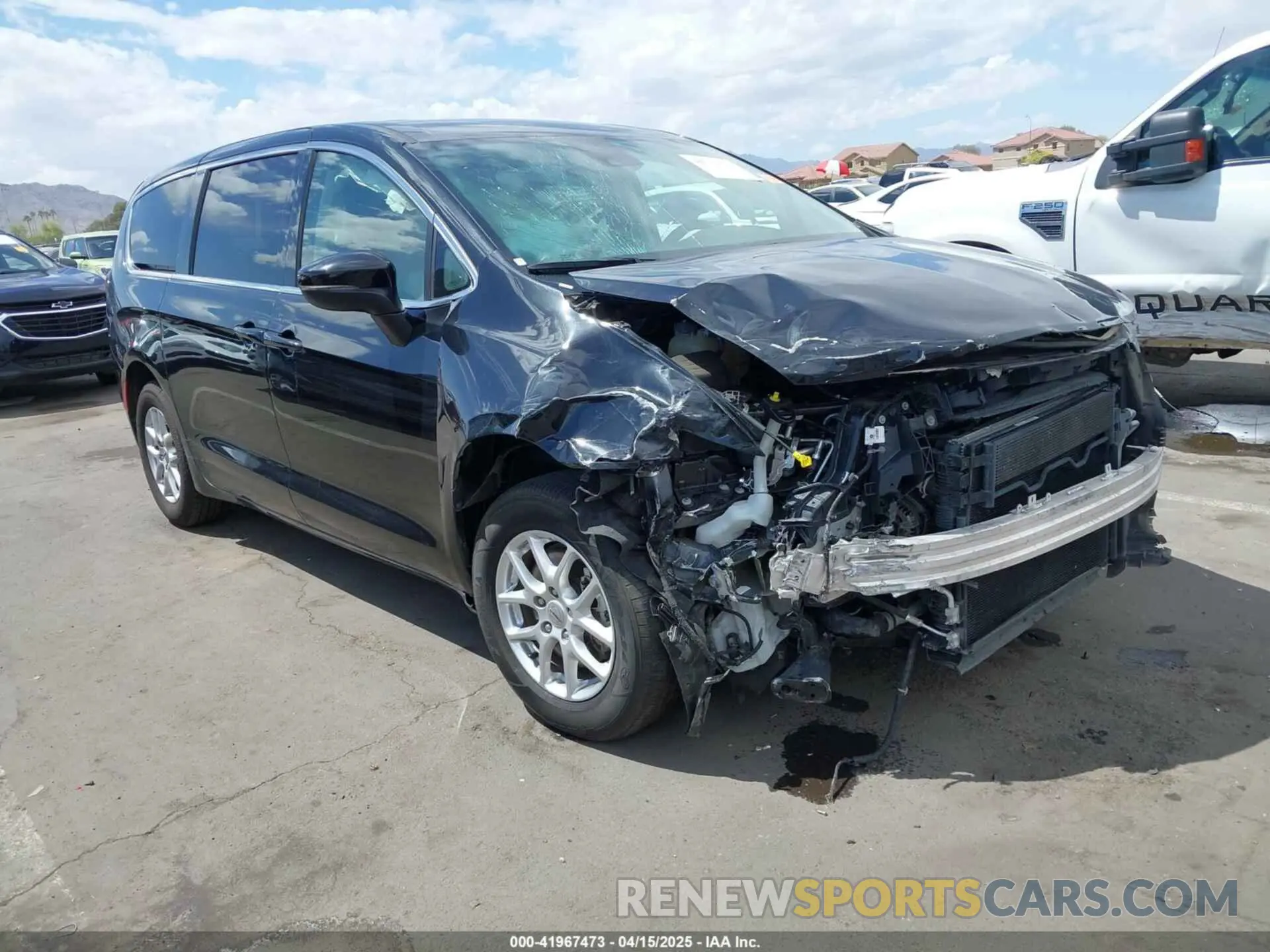 1 fotografías del automóvil dañado 2C4RC1BG7PR510912 CHRYSLER PACIFICA 2023