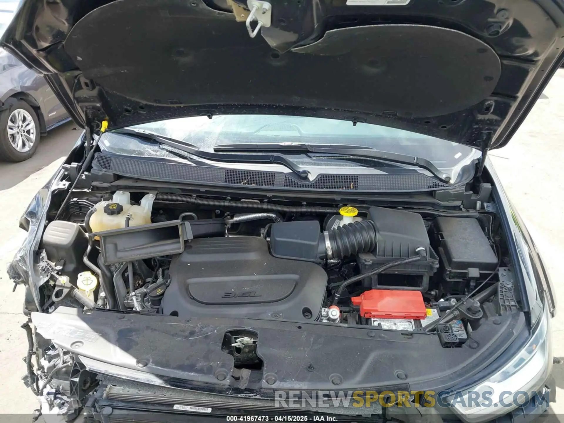 10 fotografías del automóvil dañado 2C4RC1BG7PR510912 CHRYSLER PACIFICA 2023