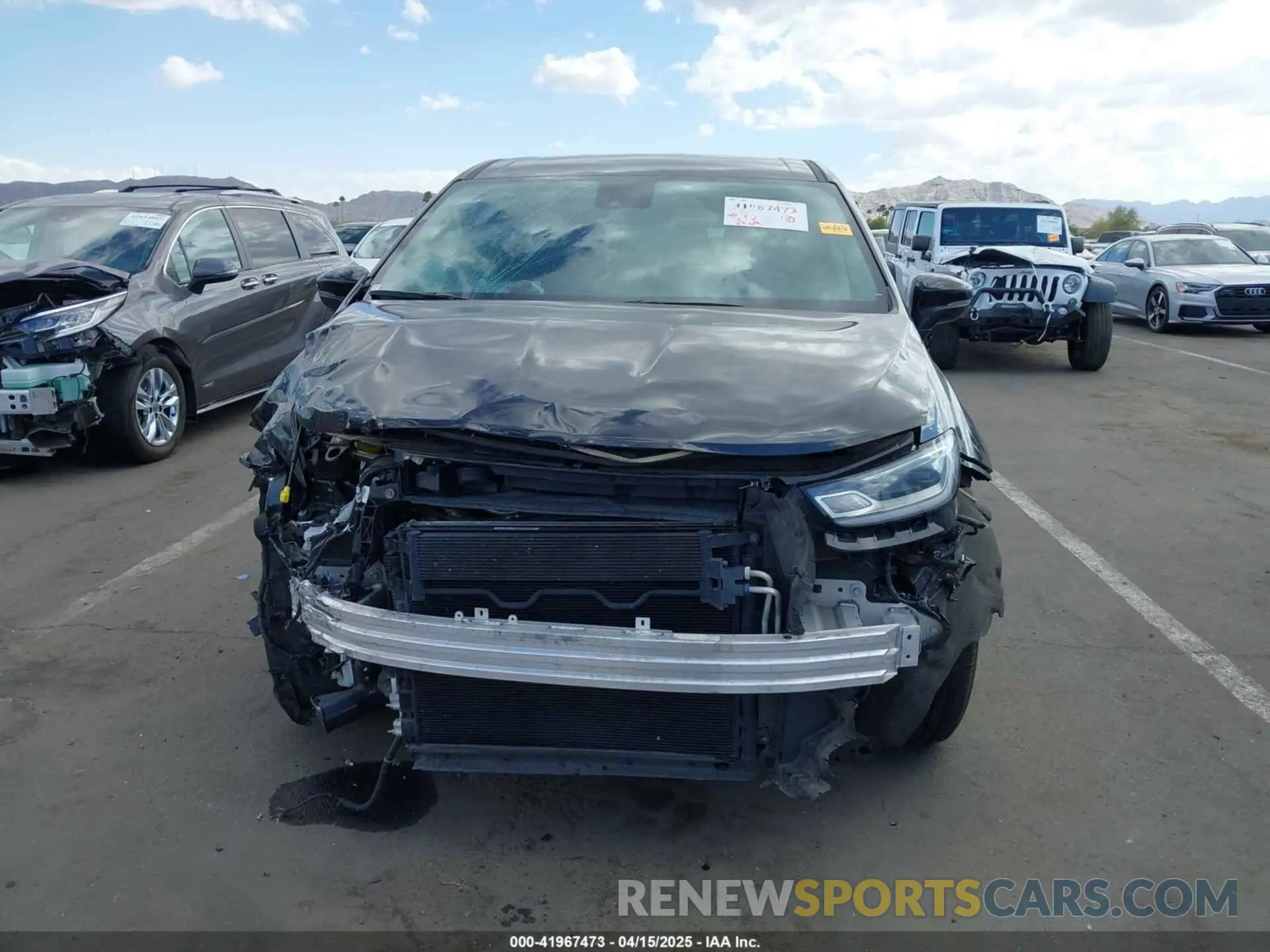 13 fotografías del automóvil dañado 2C4RC1BG7PR510912 CHRYSLER PACIFICA 2023