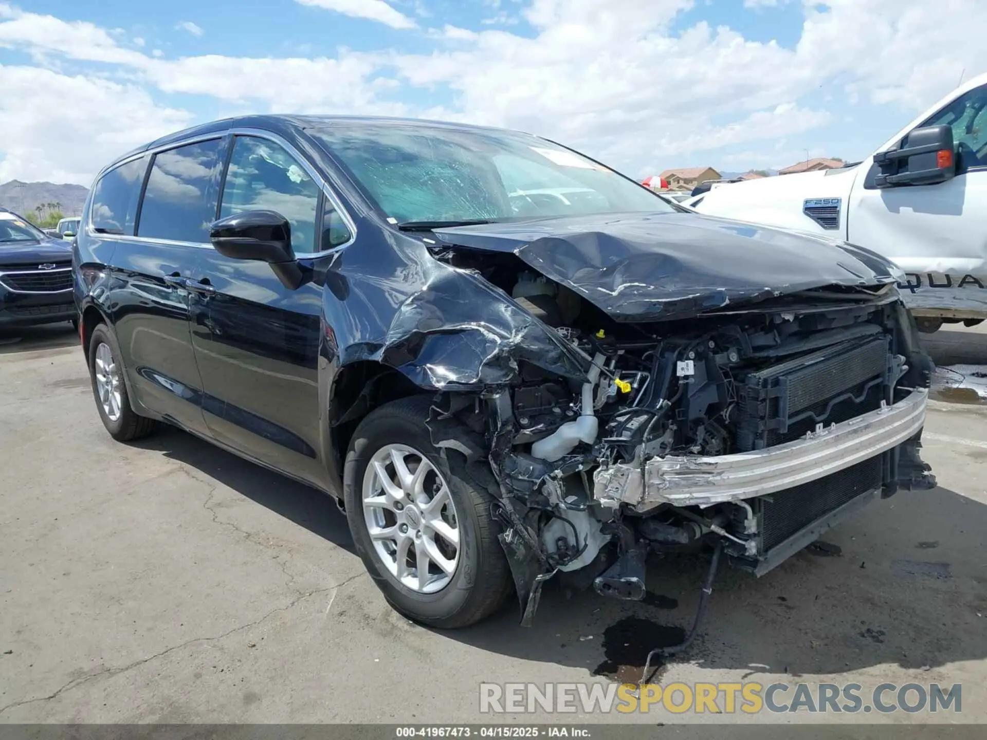 6 fotografías del automóvil dañado 2C4RC1BG7PR510912 CHRYSLER PACIFICA 2023