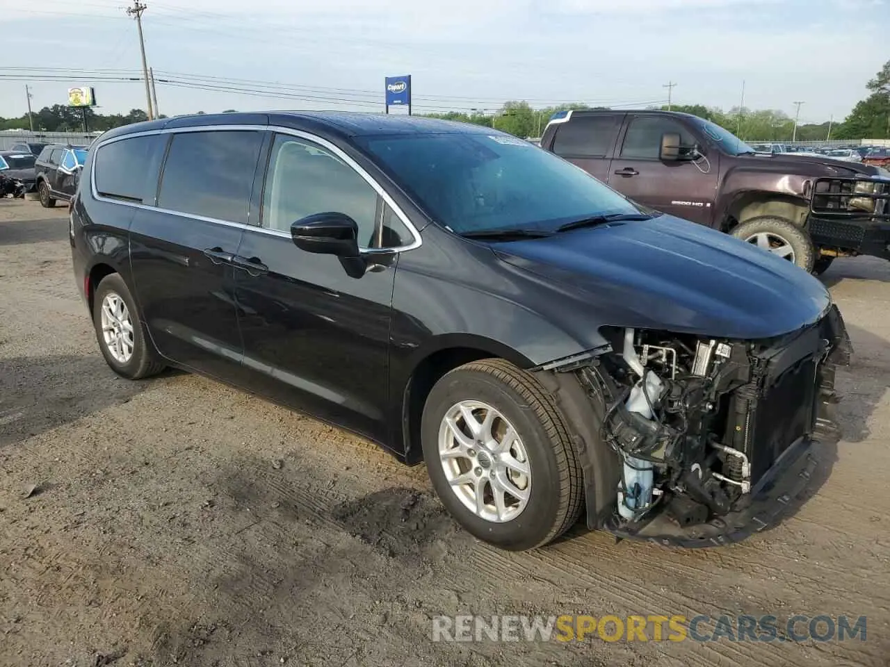 4 fotografías del automóvil dañado 2C4RC1BG7PR524163 CHRYSLER PACIFICA 2023
