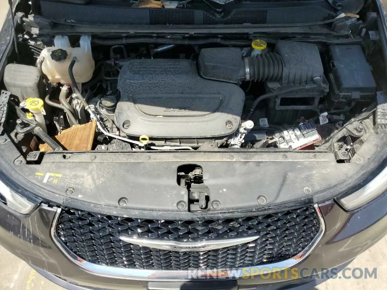 12 fotografías del automóvil dañado 2C4RC1BG7PR536099 CHRYSLER PACIFICA 2023