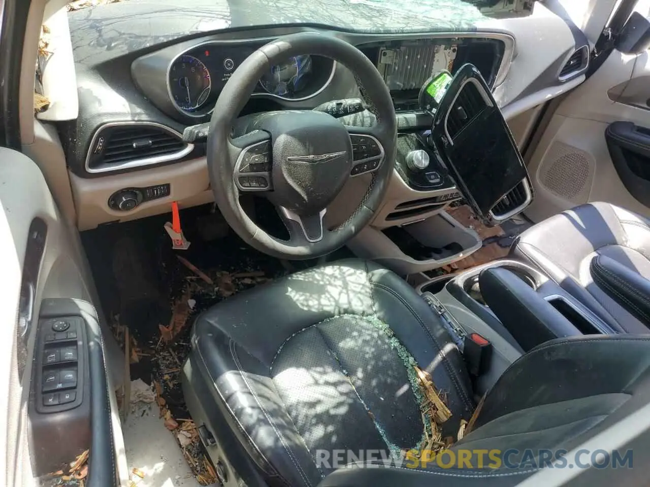 8 fotografías del automóvil dañado 2C4RC1BG7PR536099 CHRYSLER PACIFICA 2023