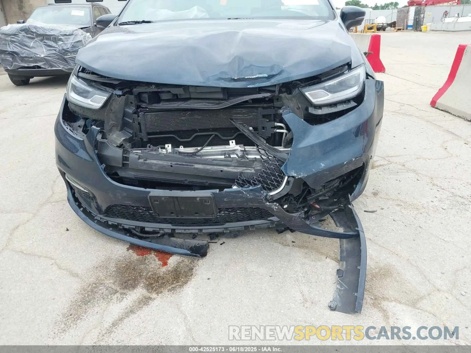 6 fotografías del automóvil dañado 2C4RC1BG8PR526374 CHRYSLER PACIFICA 2023