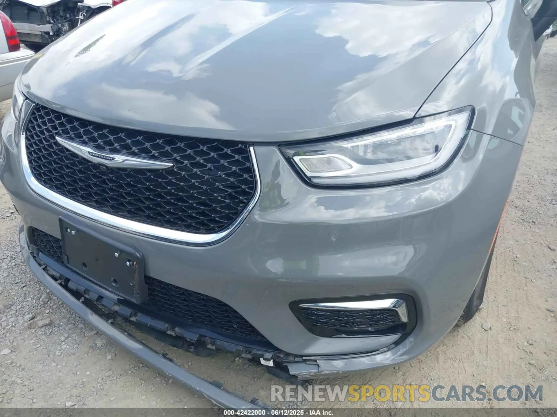 6 fotografías del automóvil dañado 2C4RC1BG8PR571346 CHRYSLER PACIFICA 2023