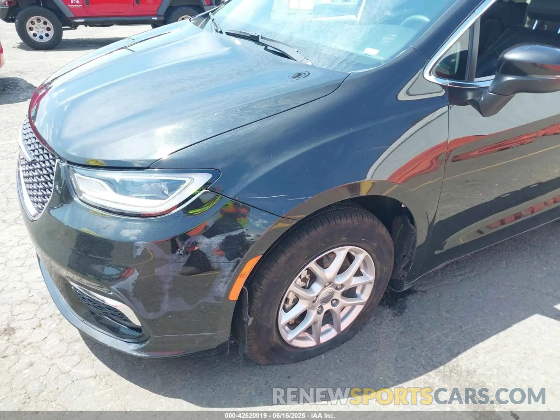 6 fotografías del automóvil dañado 2C4RC1BG8PR627642 CHRYSLER PACIFICA 2023