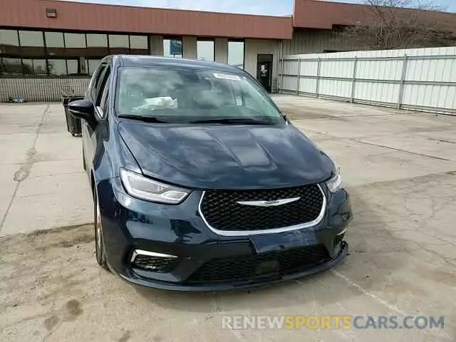 12 fotografías del automóvil dañado 2C4RC1BG8PR629603 CHRYSLER PACIFICA 2023