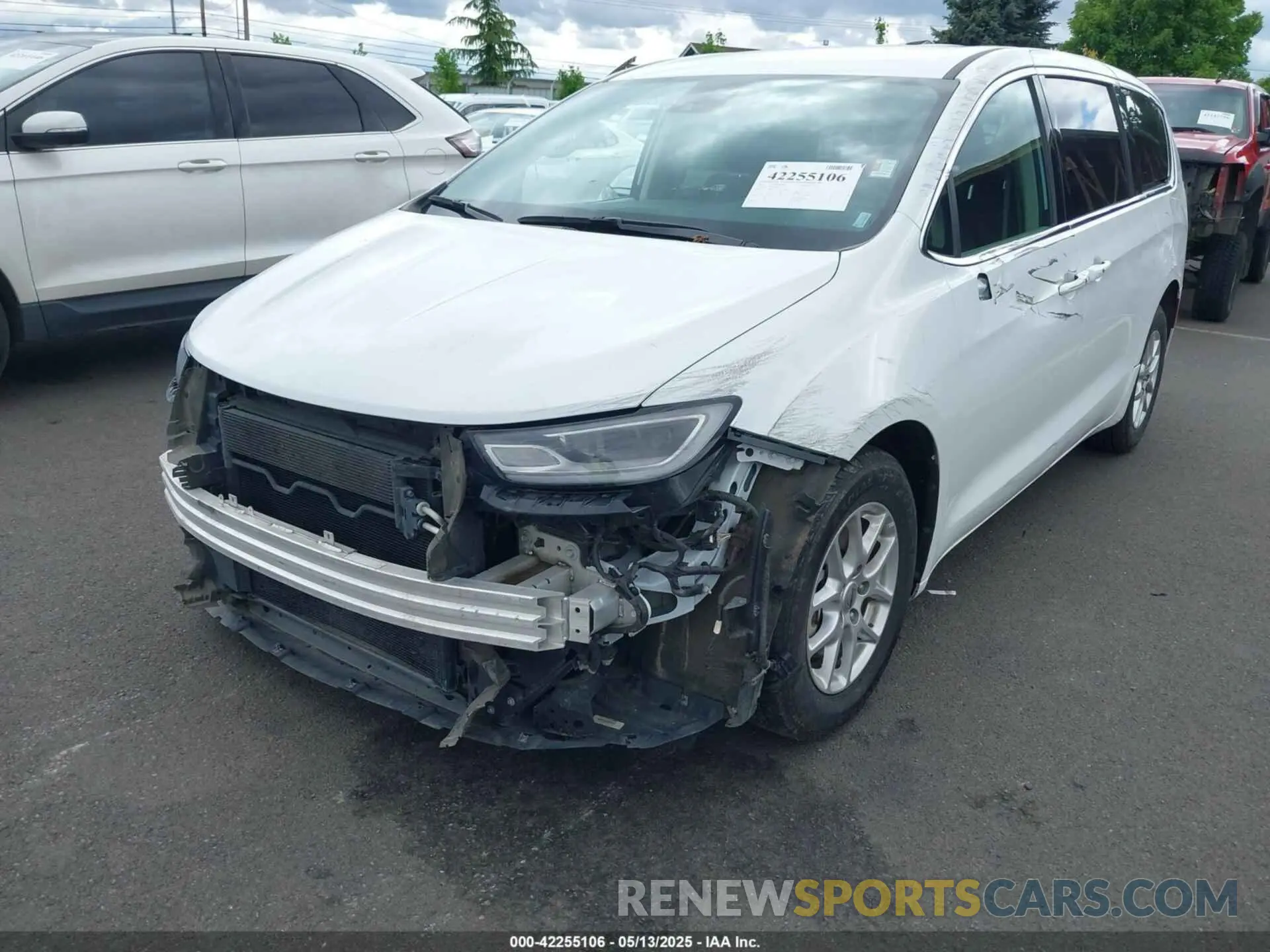 6 fotografías del automóvil dañado 2C4RC1BG9PR521572 CHRYSLER PACIFICA 2023
