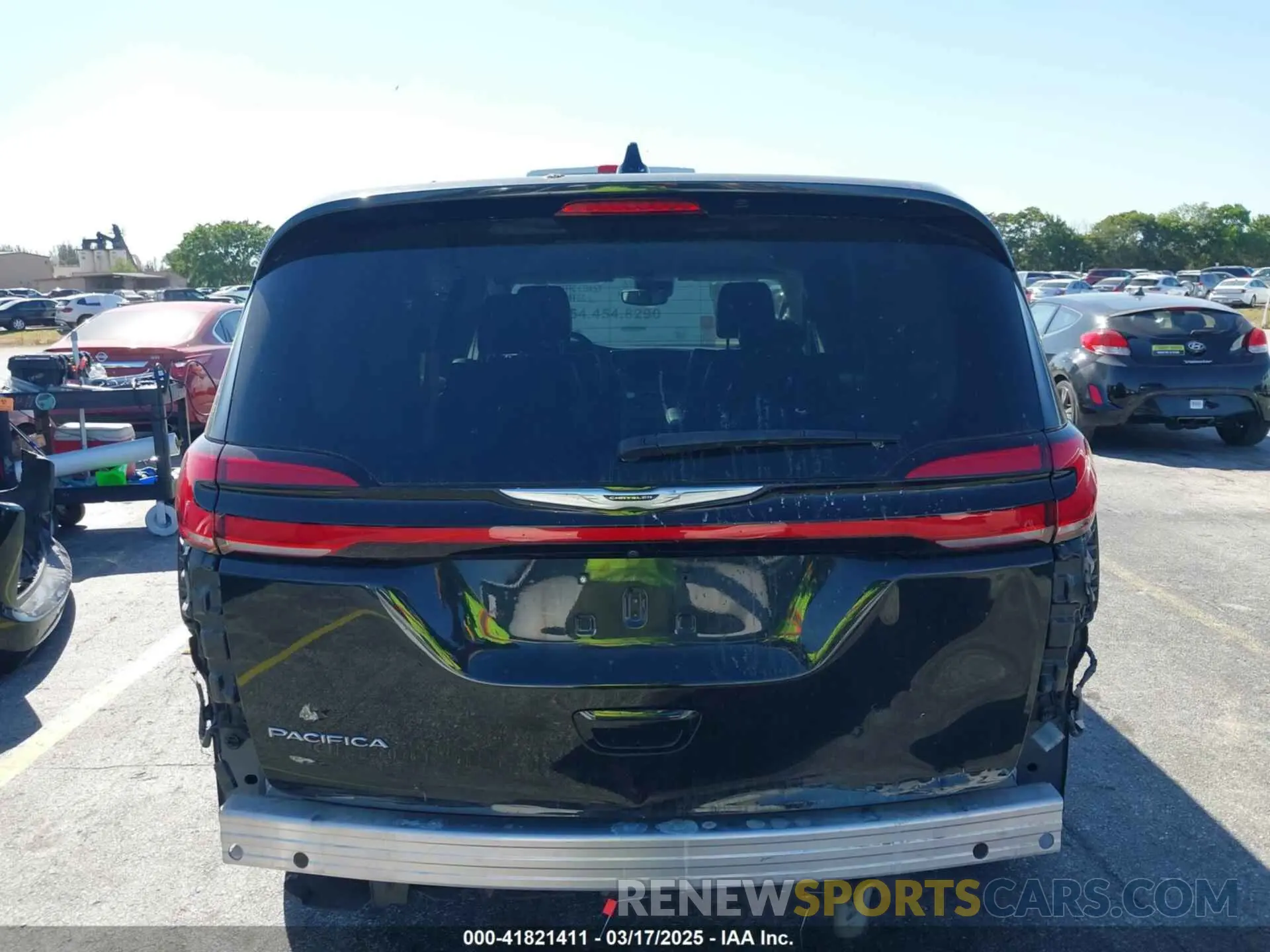 6 fotografías del automóvil dañado 2C4RC1BG9PR529557 CHRYSLER PACIFICA 2023
