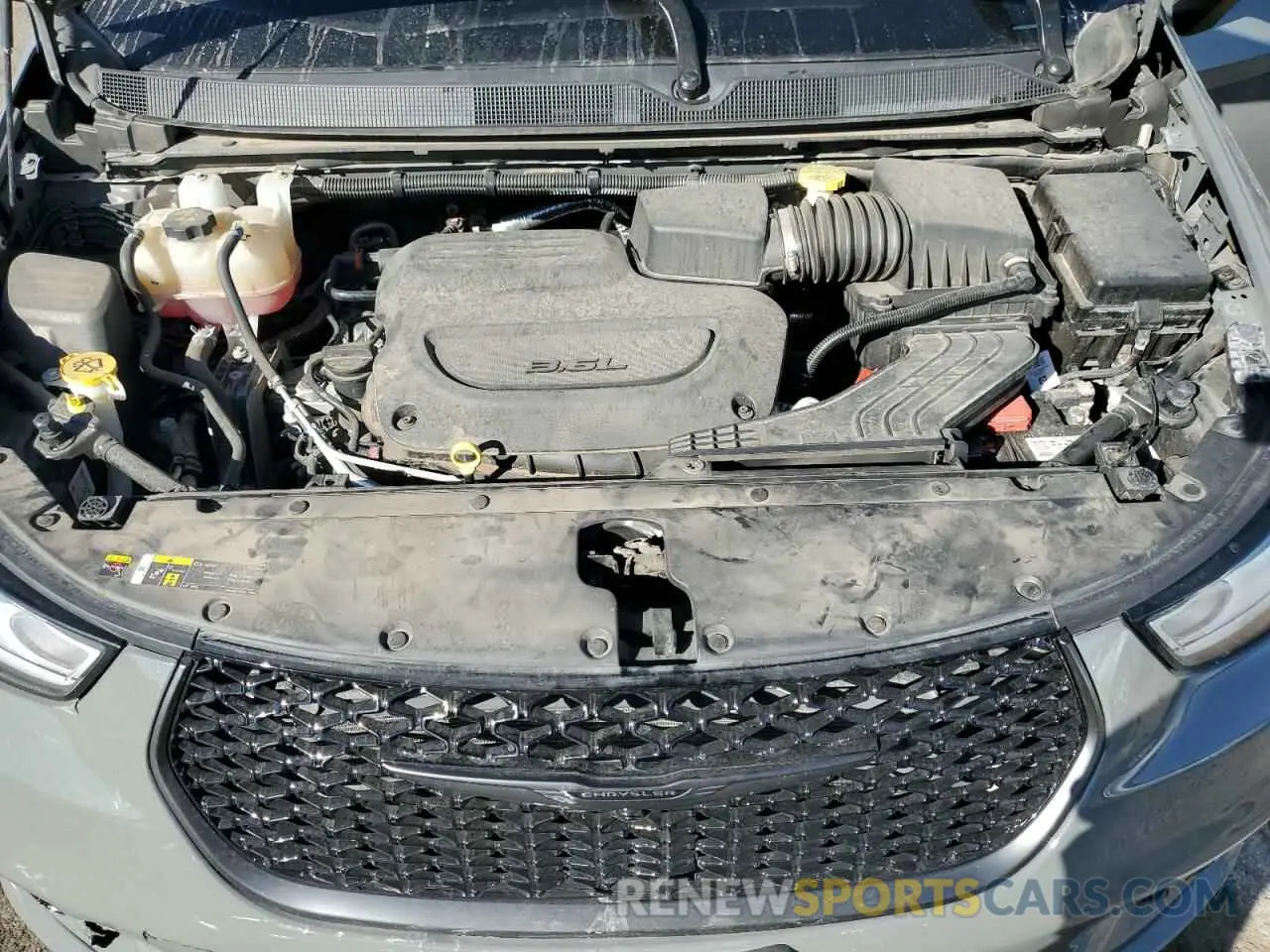 12 fotografías del automóvil dañado 2C4RC1BG9PR548853 CHRYSLER PACIFICA 2023