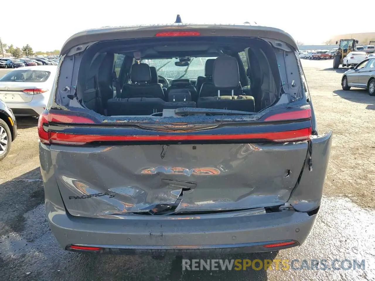 6 fotografías del automóvil dañado 2C4RC1BG9PR548853 CHRYSLER PACIFICA 2023