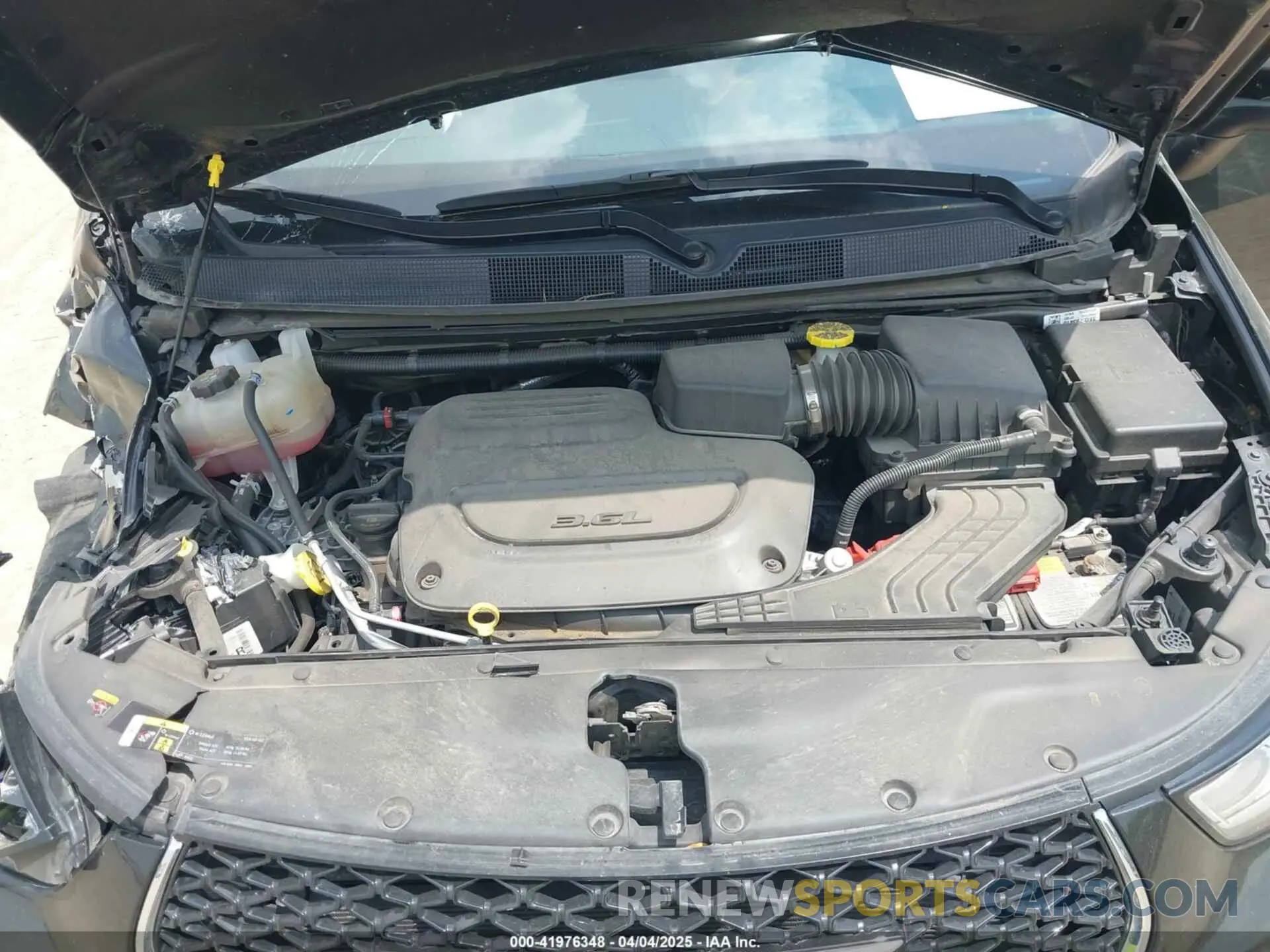 10 fotografías del automóvil dañado 2C4RC1BG9PR627245 CHRYSLER PACIFICA 2023