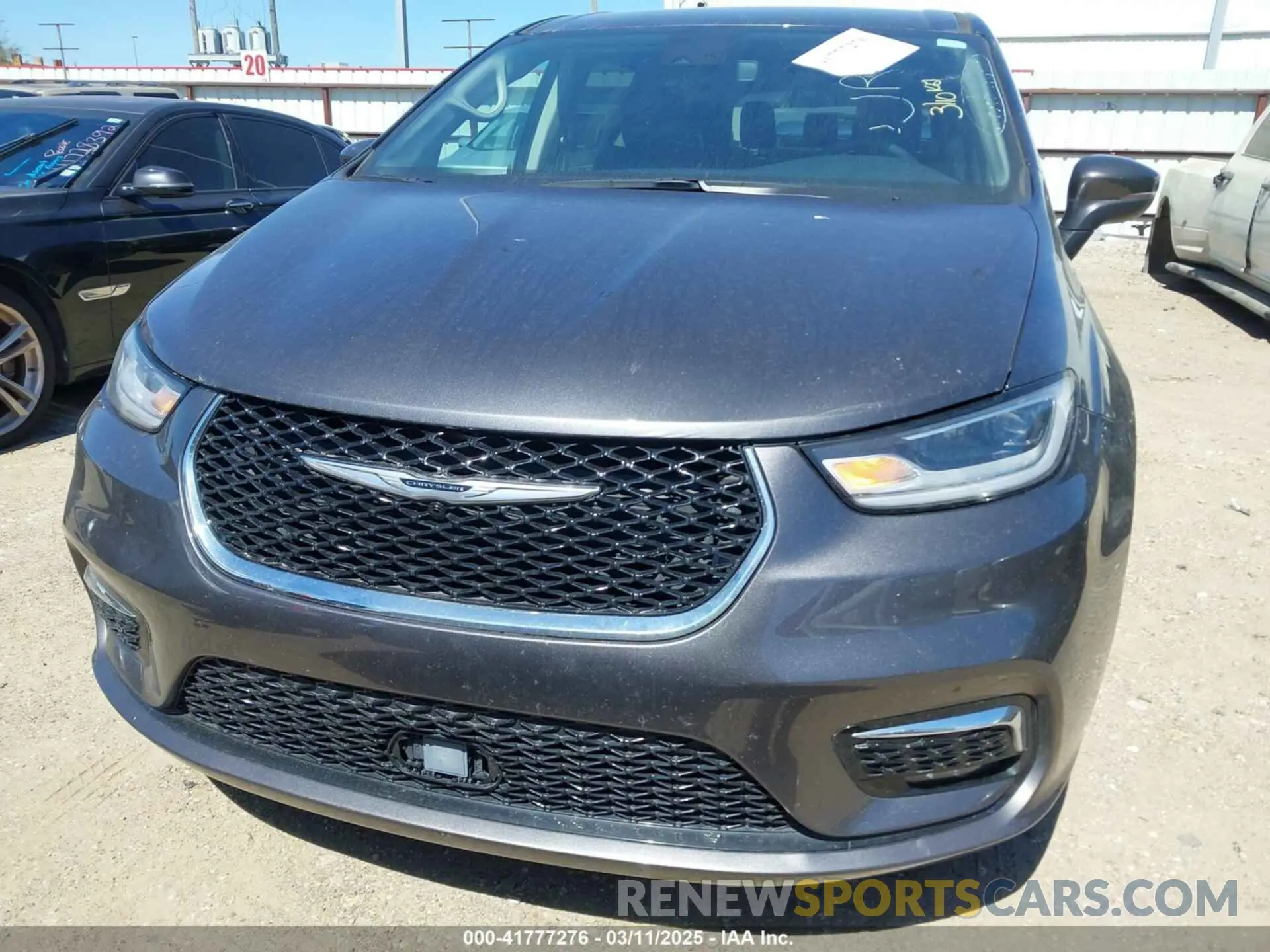 6 fotografías del automóvil dañado 2C4RC1BGXPR530636 CHRYSLER PACIFICA 2023
