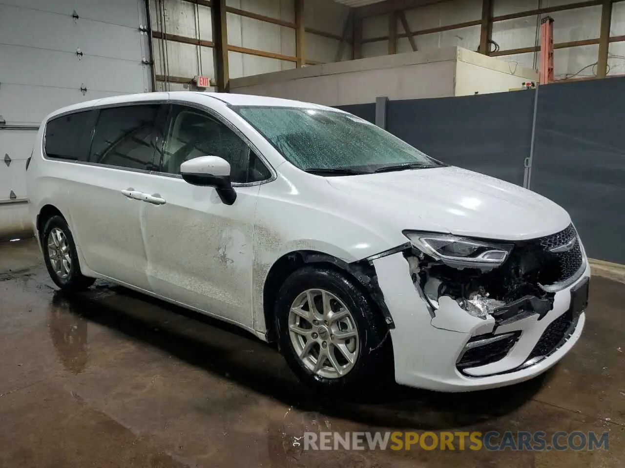 4 fotografías del automóvil dañado 2C4RC1BGXPR553611 CHRYSLER PACIFICA 2023
