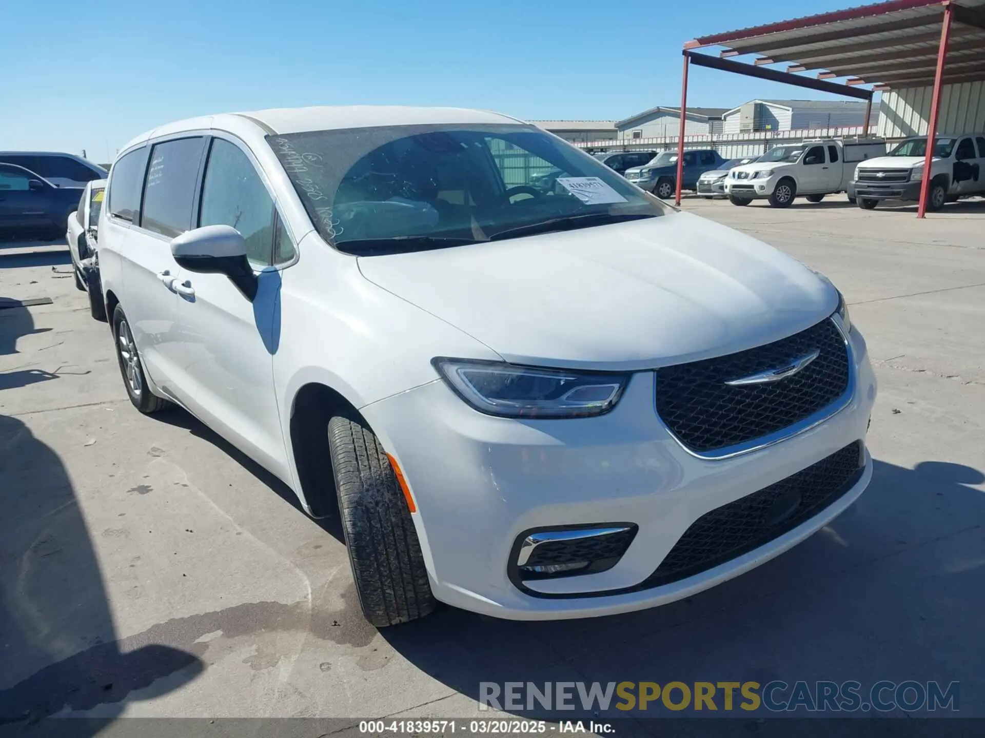 1 fotografías del automóvil dañado 2C4RC1BGXPR581022 CHRYSLER PACIFICA 2023