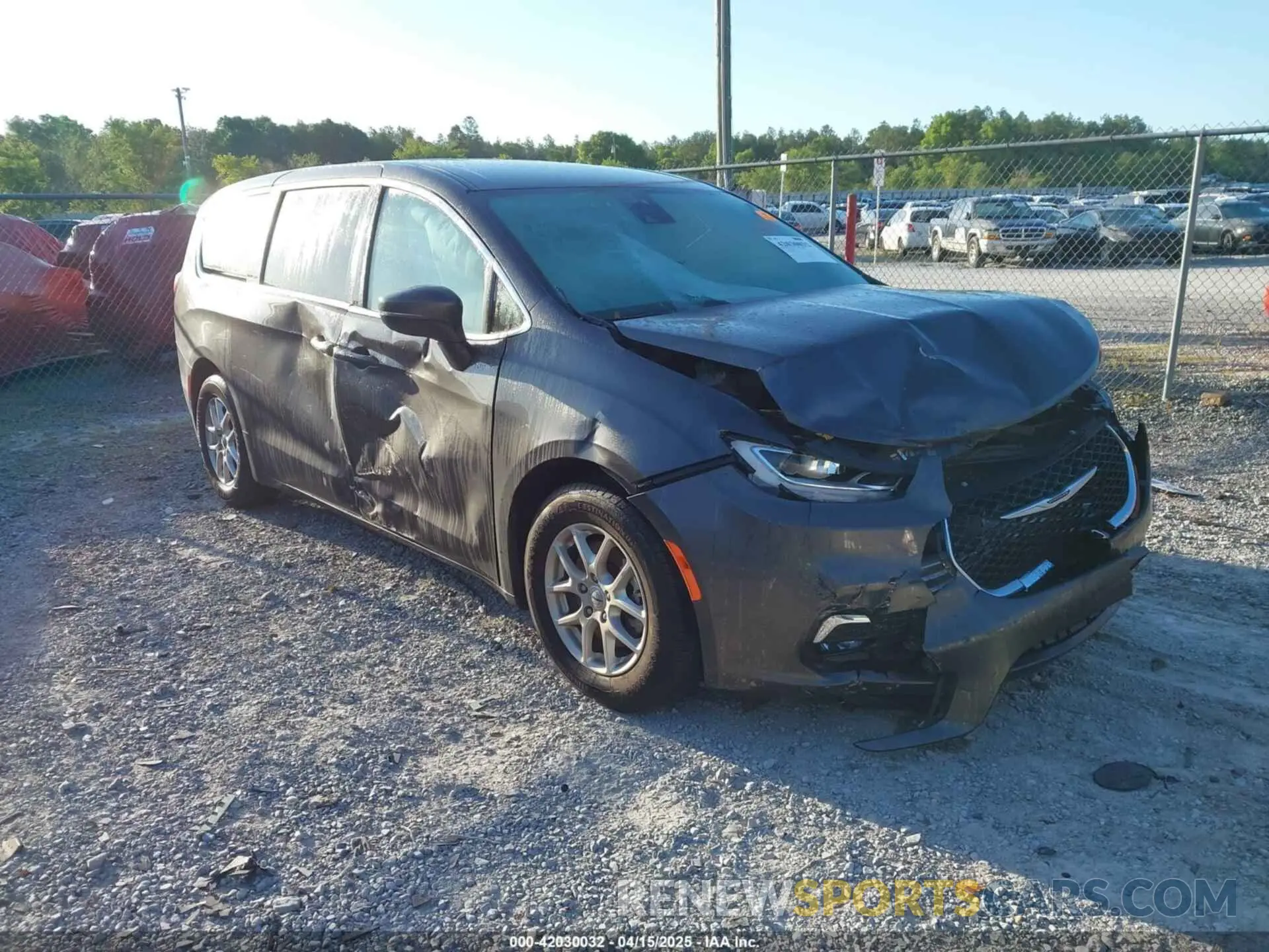 1 fotografías del automóvil dañado 2C4RC1BGXPR586754 CHRYSLER PACIFICA 2023