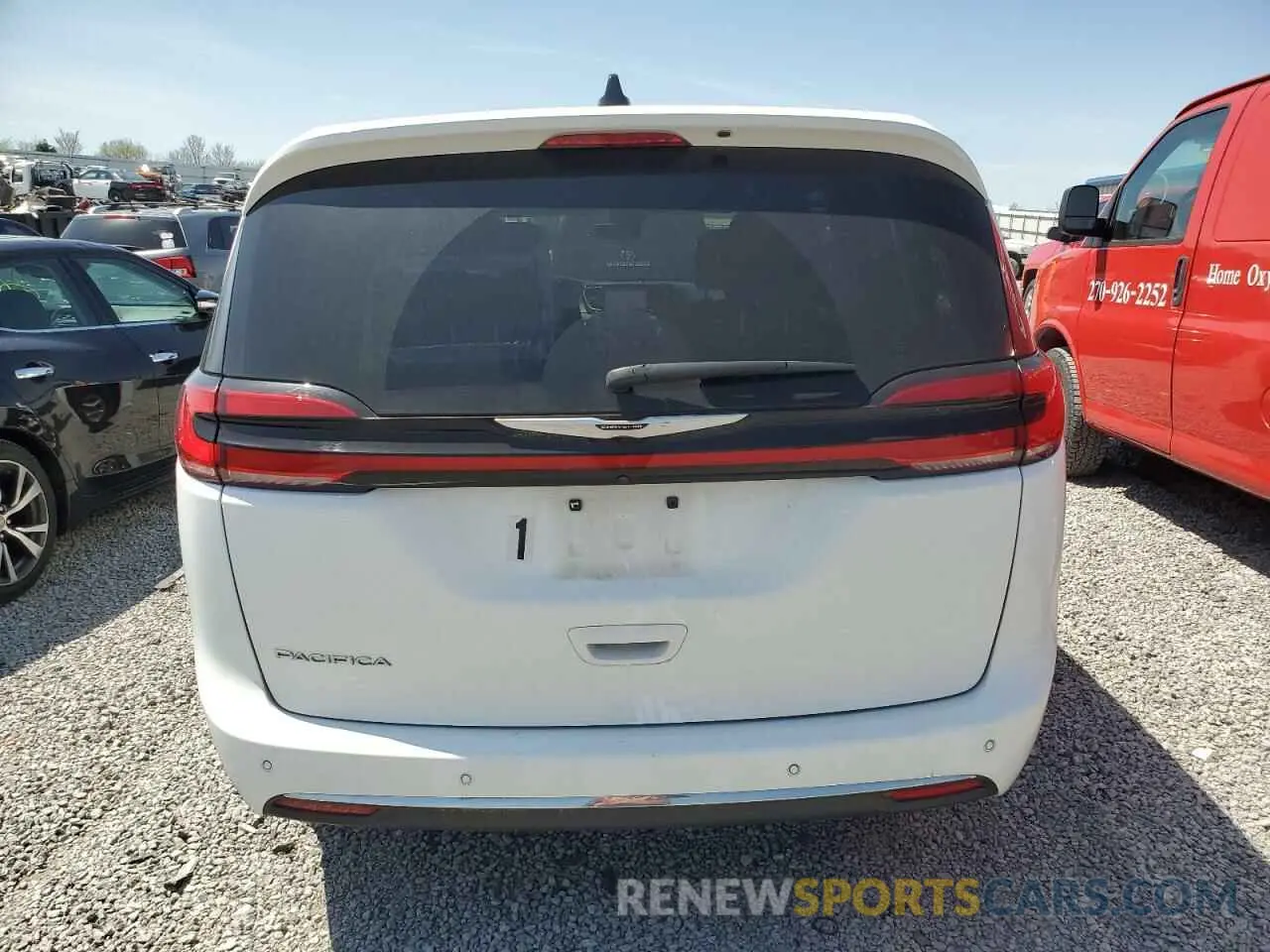 6 fotografías del automóvil dañado 2C4RC1FG4PR590440 CHRYSLER PACIFICA 2023