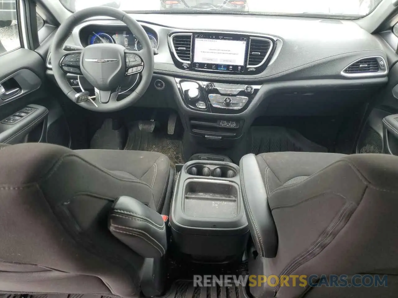 8 fotografías del automóvil dañado 2C4RC1FG8PR590439 CHRYSLER PACIFICA 2023