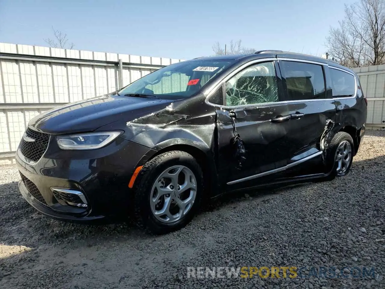 1 fotografías del automóvil dañado 2C4RC1GG0PR515345 CHRYSLER PACIFICA 2023