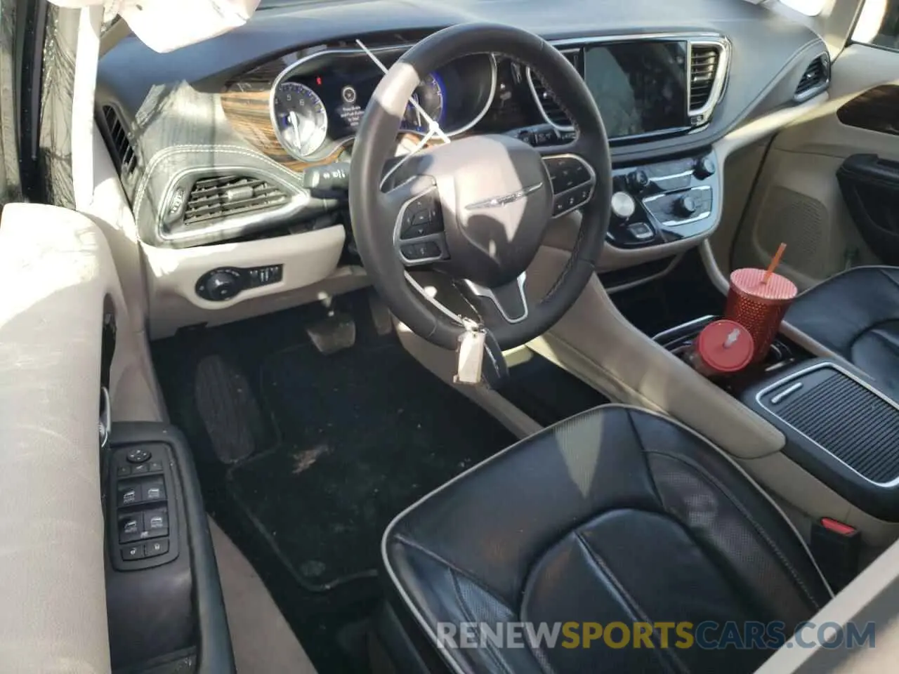 8 fotografías del automóvil dañado 2C4RC1GG0PR515345 CHRYSLER PACIFICA 2023
