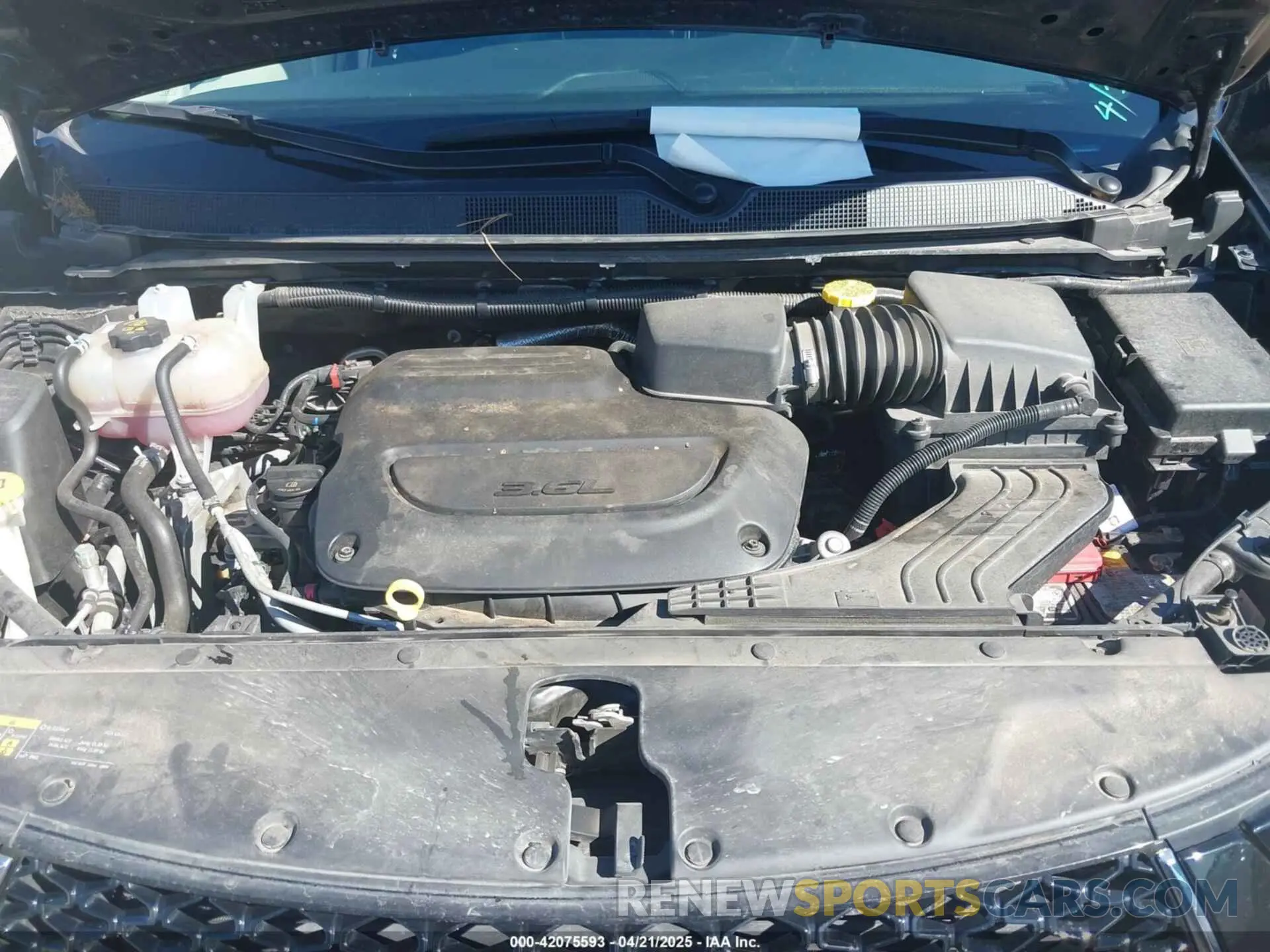 10 fotografías del automóvil dañado 2C4RC1GG0PR582107 CHRYSLER PACIFICA 2023