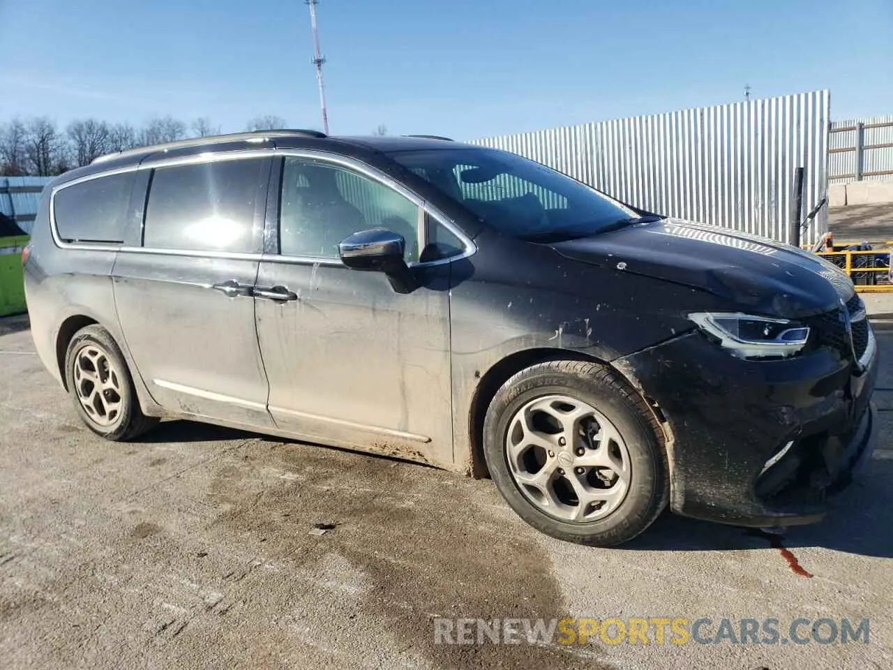 4 fotografías del automóvil dañado 2C4RC1GG1PR516844 CHRYSLER PACIFICA 2023