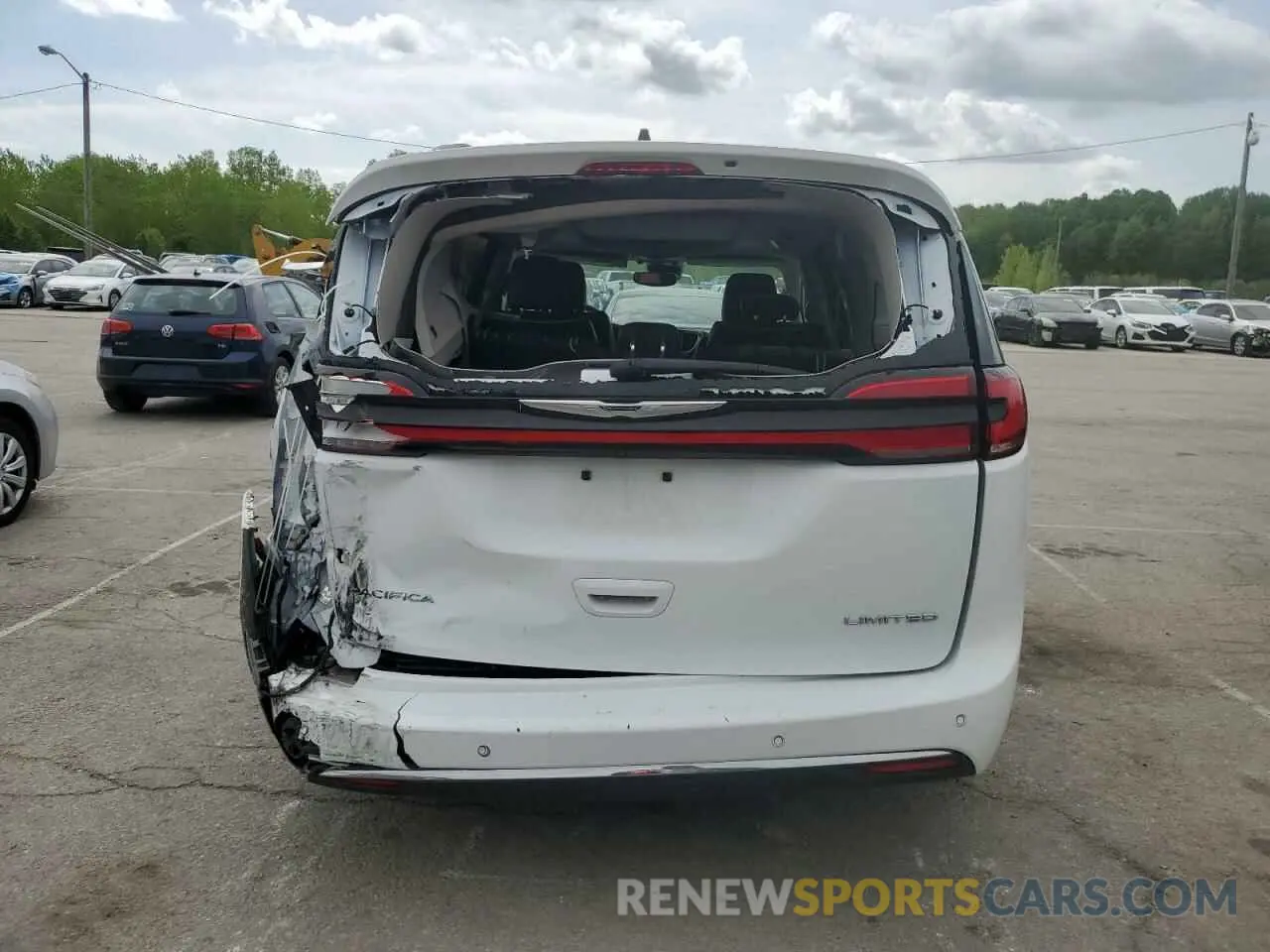 6 fotografías del automóvil dañado 2C4RC1GG2PR530879 CHRYSLER PACIFICA 2023