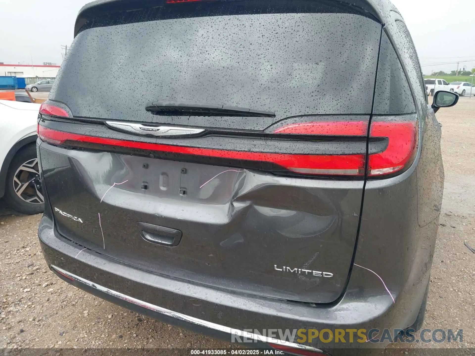 6 fotografías del automóvil dañado 2C4RC1GG3PR610904 CHRYSLER PACIFICA 2023