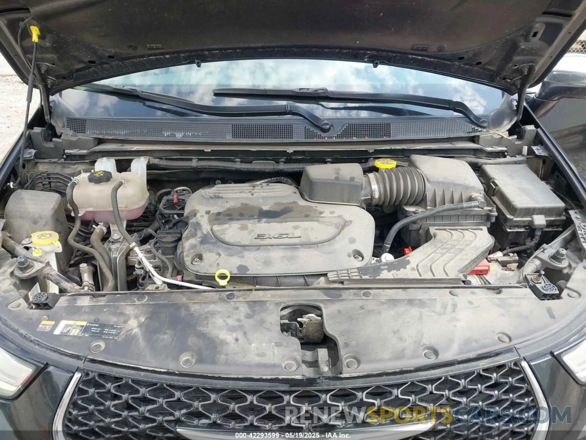 10 fotografías del automóvil dañado 2C4RC1GG4PR534609 CHRYSLER PACIFICA 2023