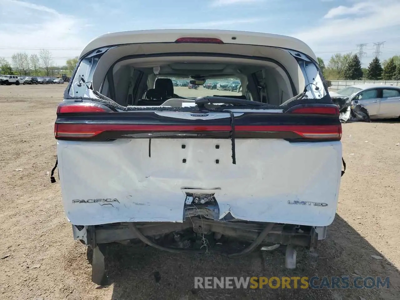 6 fotografías del automóvil dañado 2C4RC1GG6PR540492 CHRYSLER PACIFICA 2023