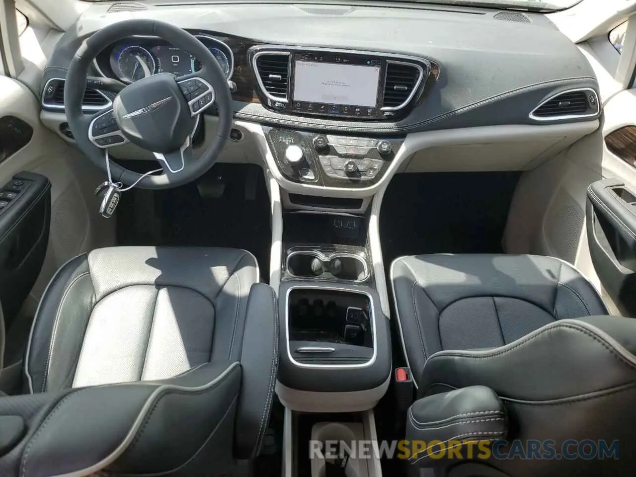 8 fotografías del automóvil dañado 2C4RC1GG6PR540492 CHRYSLER PACIFICA 2023