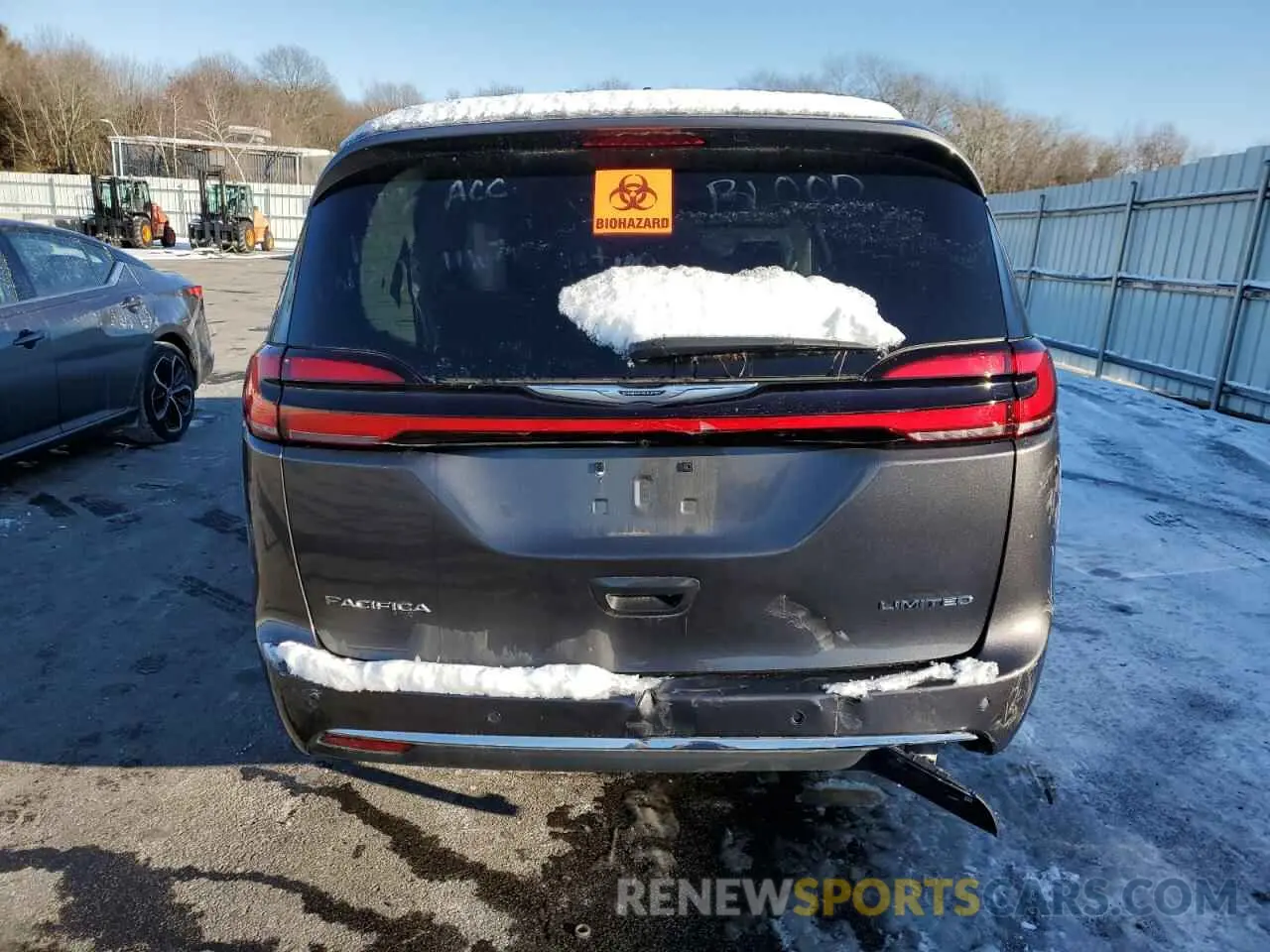 6 fotografías del automóvil dañado 2C4RC1GG6PR577722 CHRYSLER PACIFICA 2023