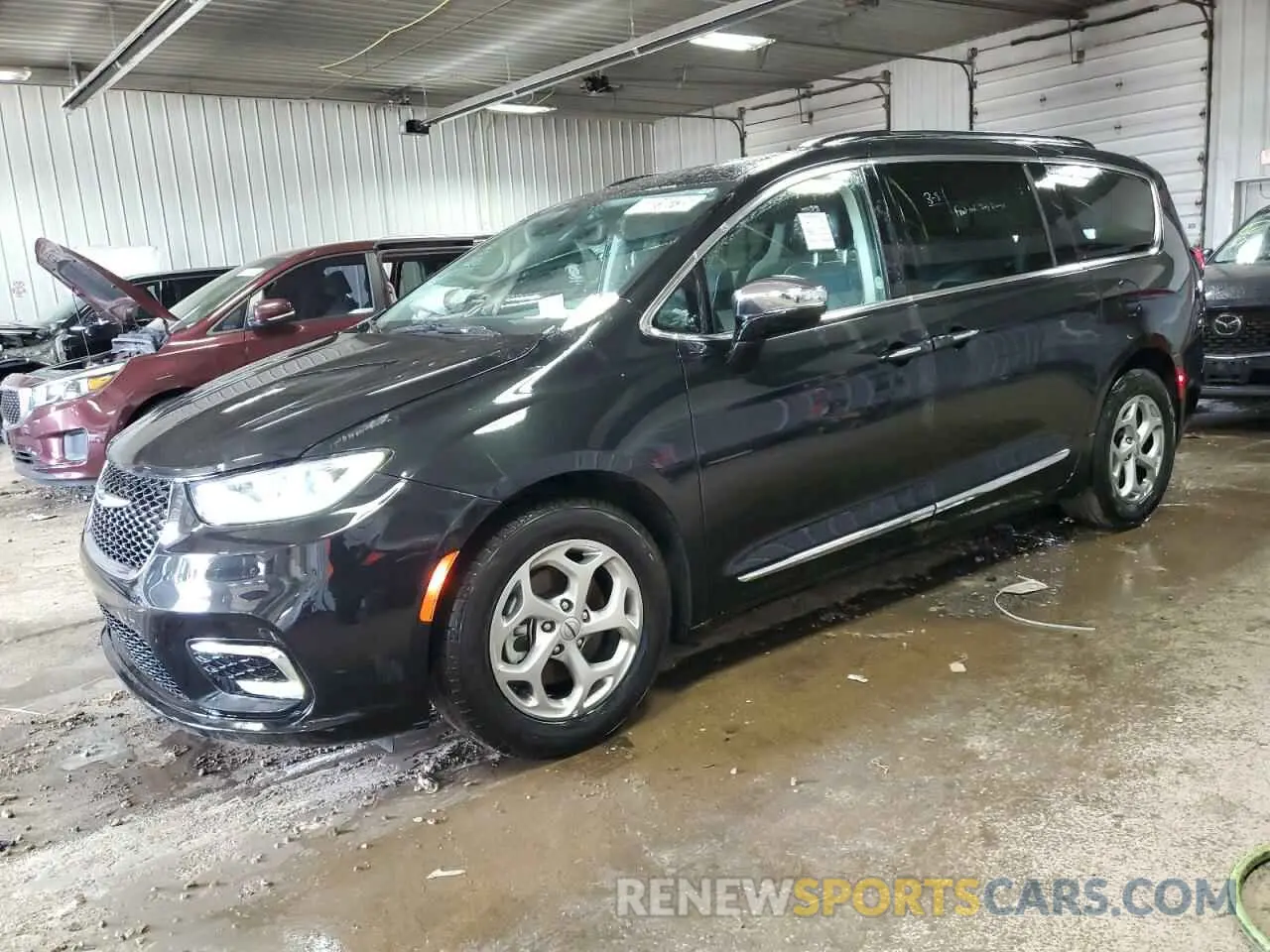 1 fotografías del automóvil dañado 2C4RC1GG7PR571296 CHRYSLER PACIFICA 2023