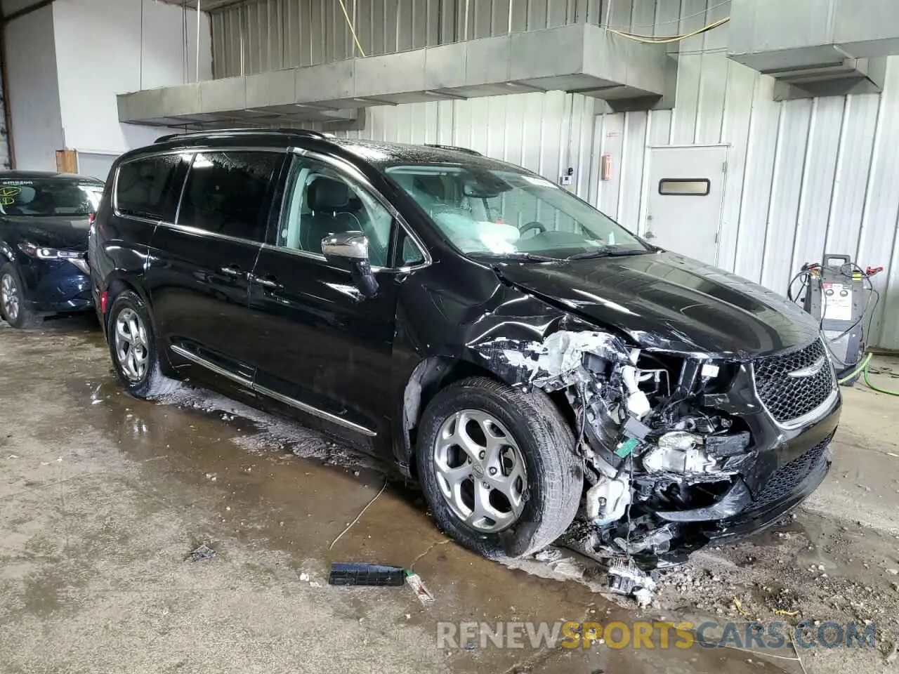 4 fotografías del automóvil dañado 2C4RC1GG7PR571296 CHRYSLER PACIFICA 2023