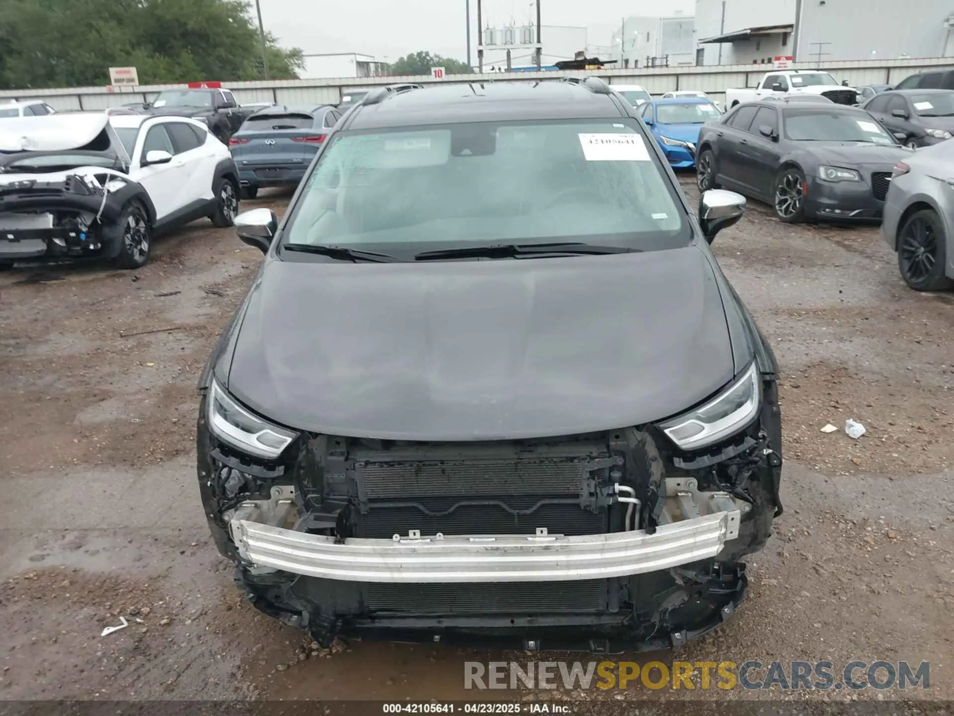 12 fotografías del automóvil dañado 2C4RC1GG9PR610843 CHRYSLER PACIFICA 2023