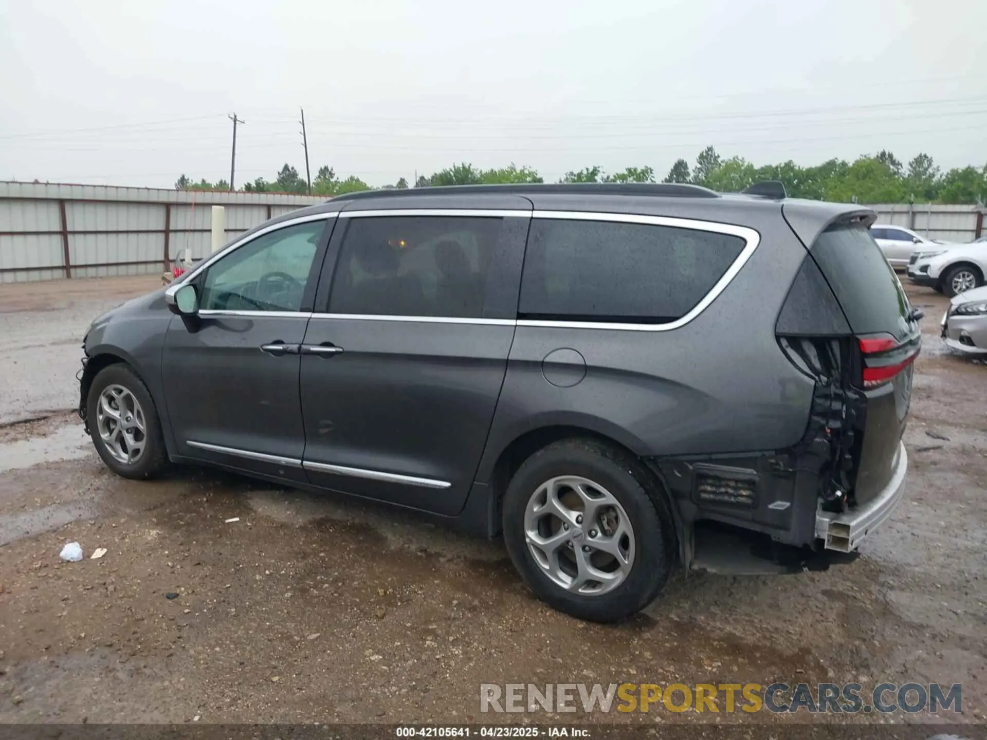 14 fotografías del automóvil dañado 2C4RC1GG9PR610843 CHRYSLER PACIFICA 2023