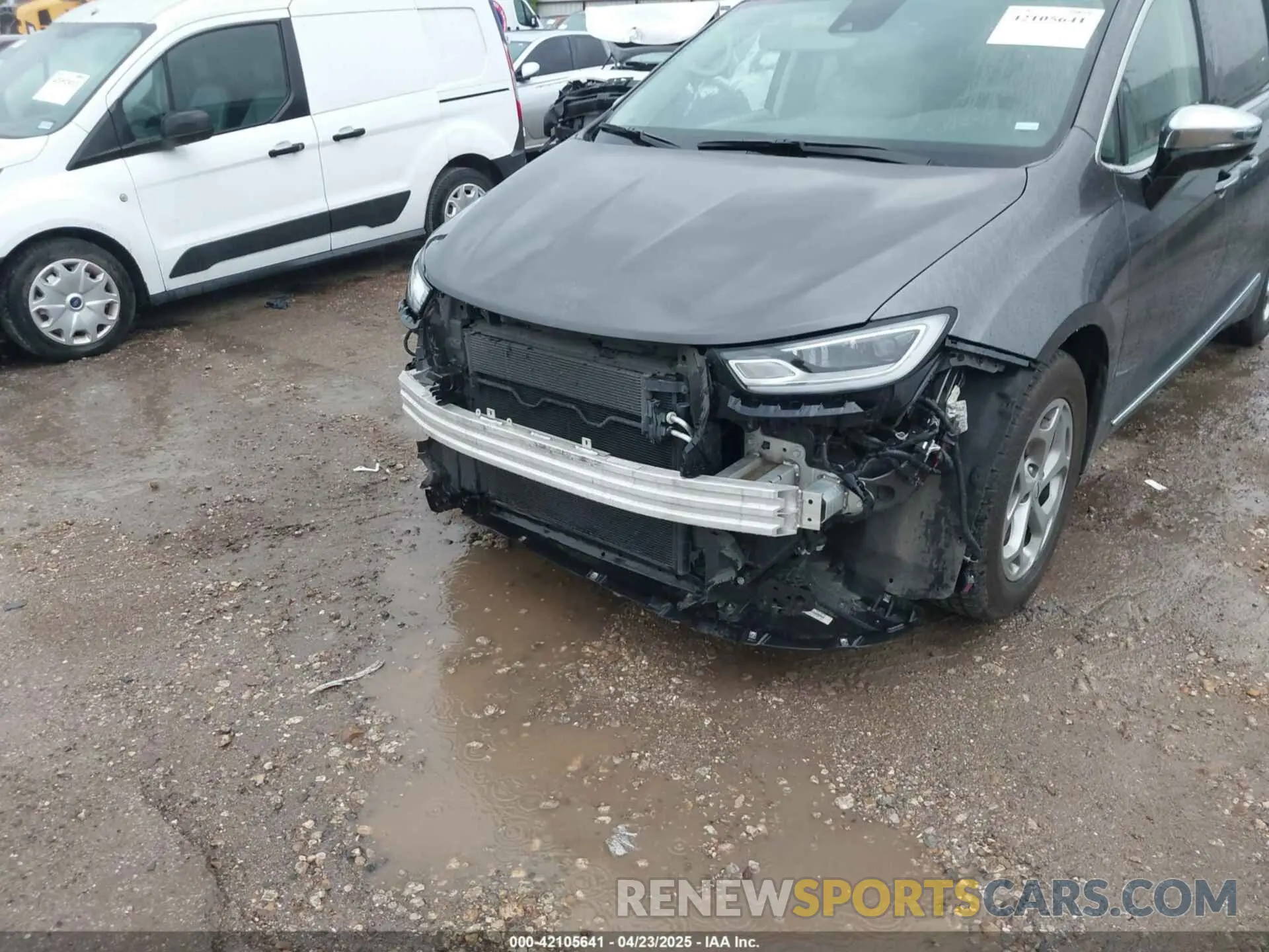 6 fotografías del automóvil dañado 2C4RC1GG9PR610843 CHRYSLER PACIFICA 2023