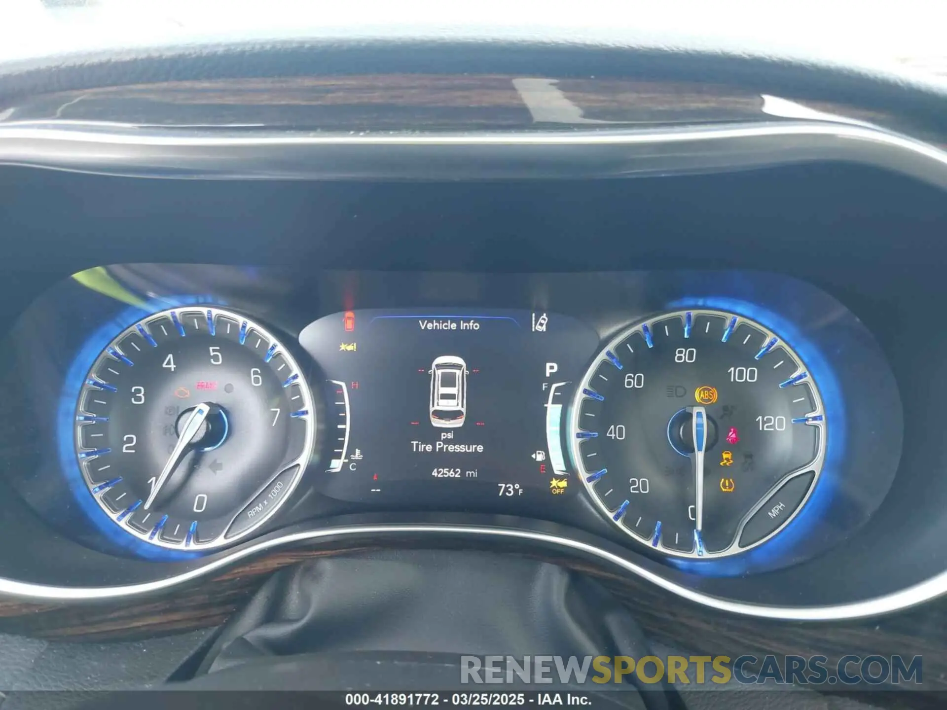 7 fotografías del automóvil dañado 2C4RC1GG9PR620028 CHRYSLER PACIFICA 2023