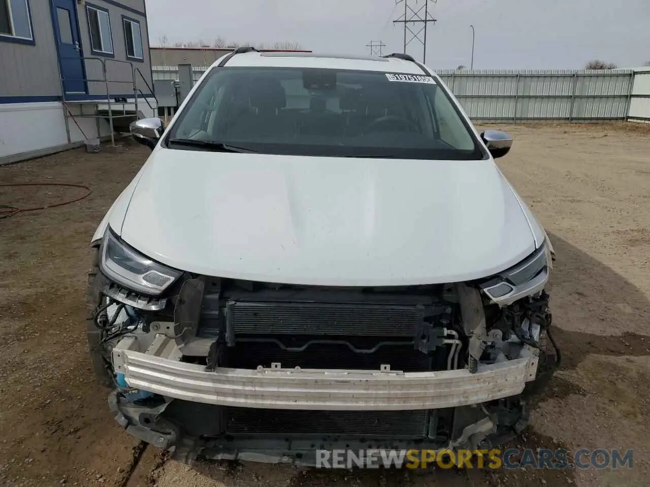 5 fotografías del automóvil dañado 2C4RC1GGXPR557747 CHRYSLER PACIFICA 2023