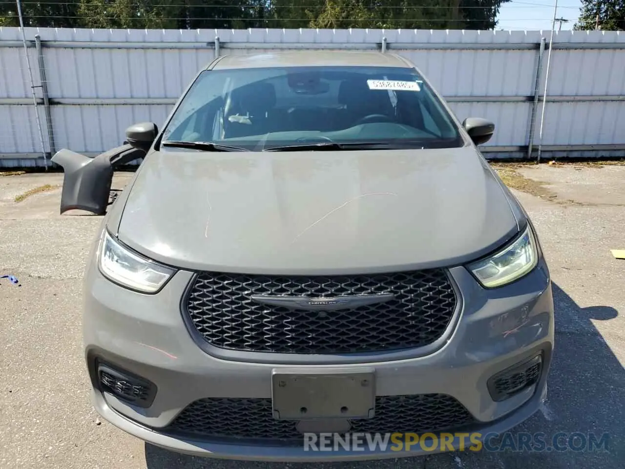 5 fotografías del automóvil dañado 2C4RC1L72PR527633 CHRYSLER PACIFICA 2023