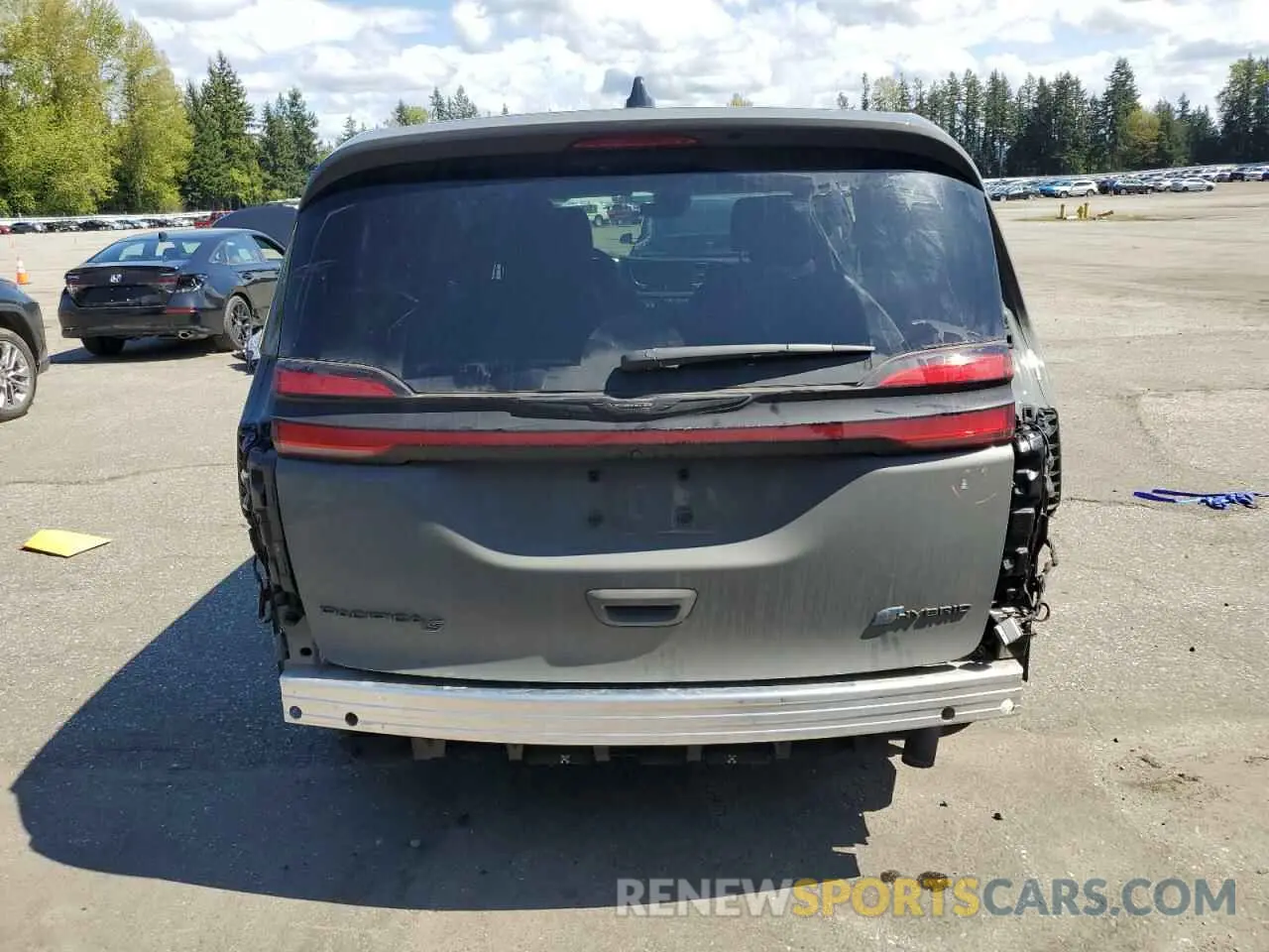 6 fotografías del automóvil dañado 2C4RC1L72PR527633 CHRYSLER PACIFICA 2023