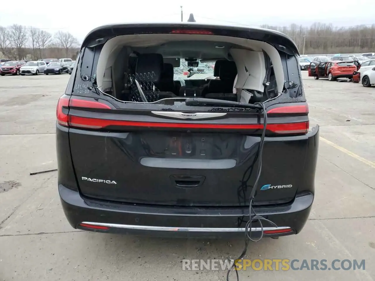 6 fotografías del automóvil dañado 2C4RC1L74PR554462 CHRYSLER PACIFICA 2023
