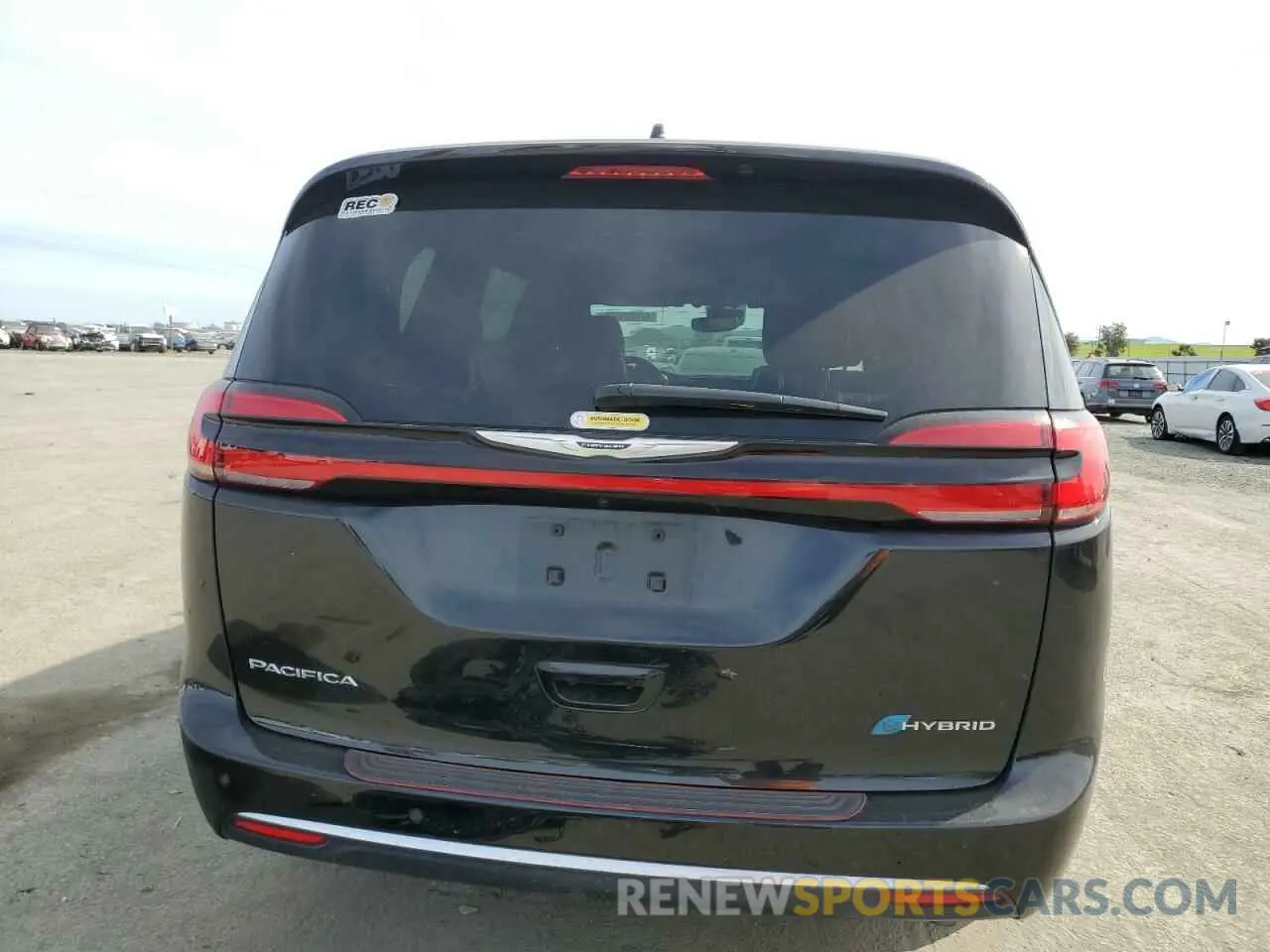 6 fotografías del automóvil dañado 2C4RC1N77PR614795 CHRYSLER PACIFICA 2023