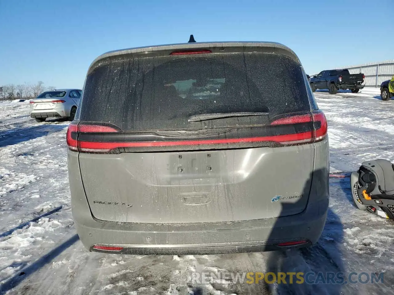 6 fotografías del automóvil dañado 2C4RC1S77PR584296 CHRYSLER PACIFICA 2023
