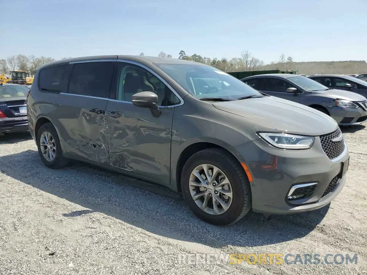 4 fotografías del automóvil dañado 2C4RC3BG1PR609852 CHRYSLER PACIFICA 2023