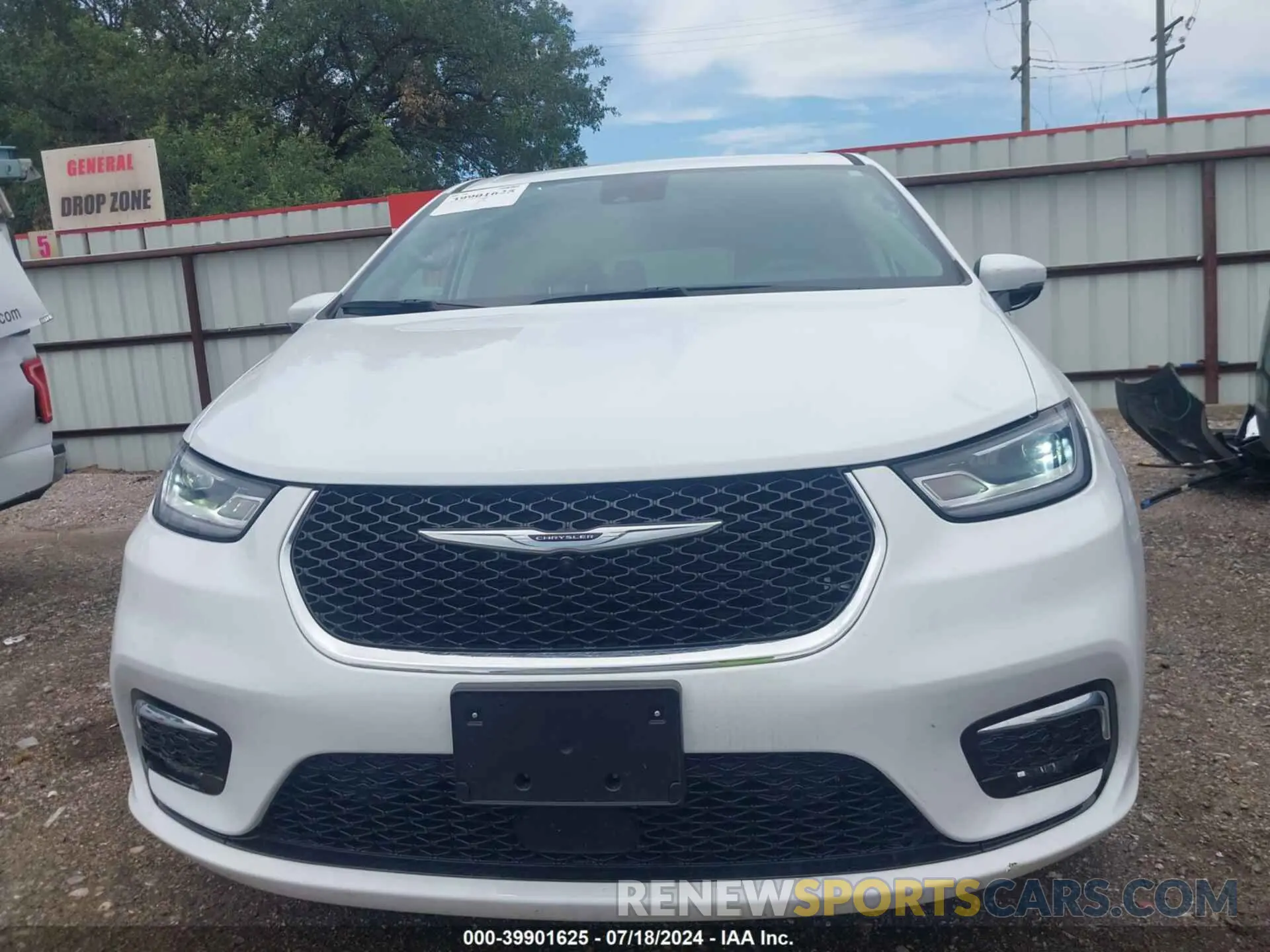 12 fotografías del automóvil dañado 2C4RC3BG6PR545226 CHRYSLER PACIFICA 2023