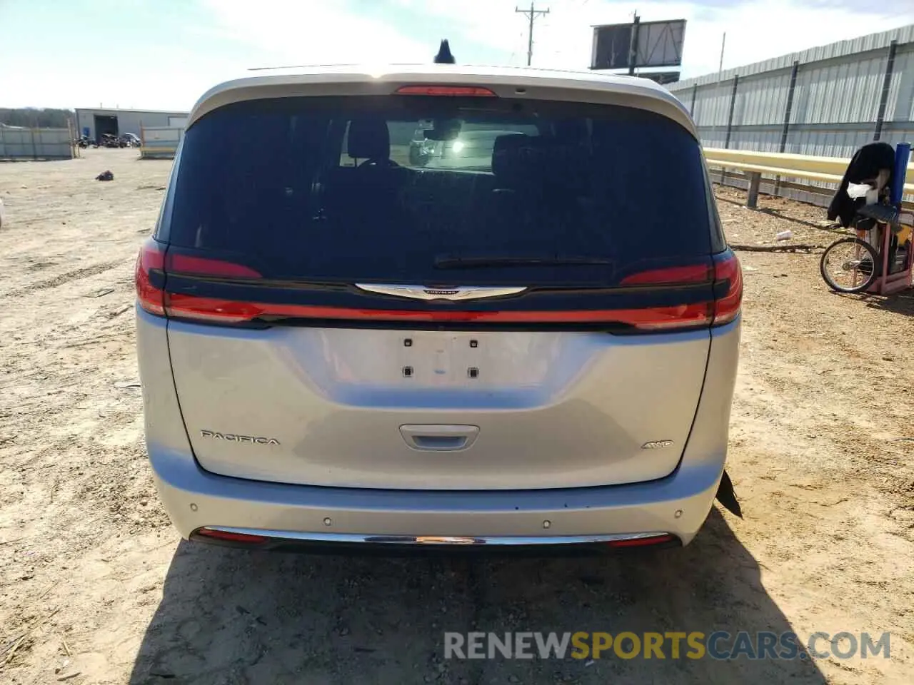 6 fotografías del automóvil dañado 2C4RC3BG7PR610147 CHRYSLER PACIFICA 2023