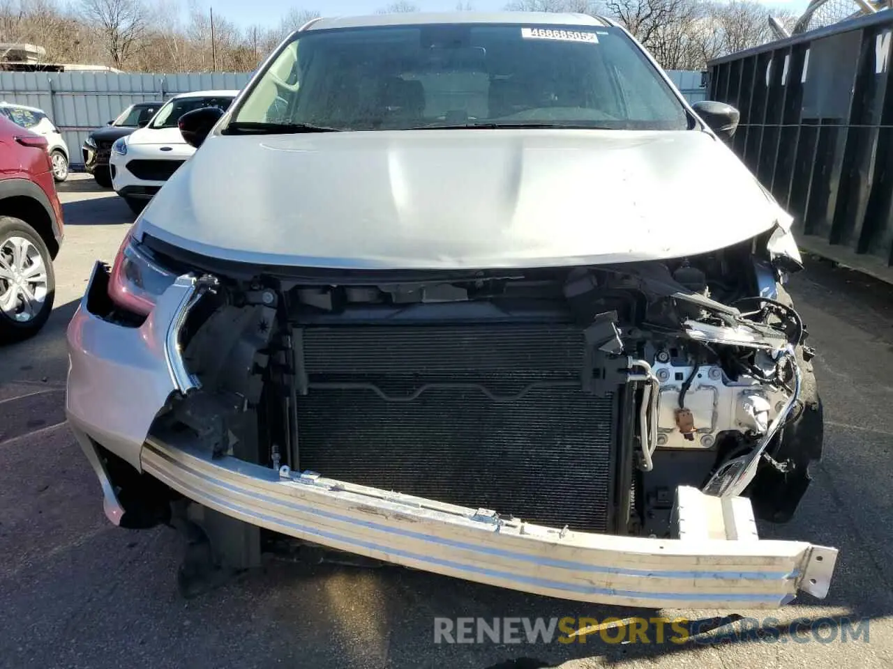 5 fotografías del automóvil dañado 2C4RC1BG0RR140020 CHRYSLER PACIFICA 2024